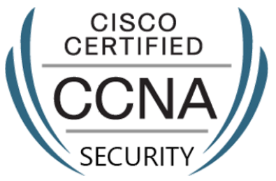 CISCO Certified Network Associate Security logo (image)